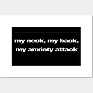 My Little Anxiety Attack Shirt Posters and Art